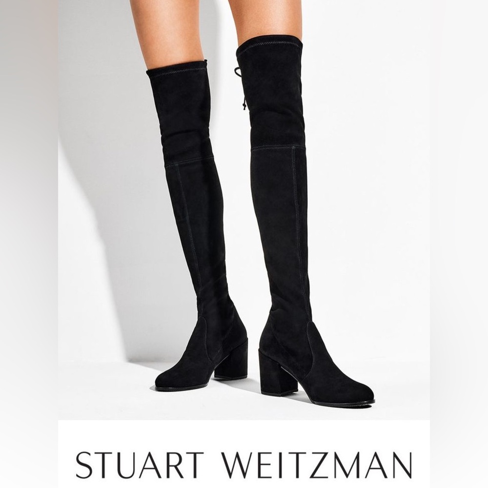 Stuart Weitzman TIELAND Over-the-Knee Boot - Picture 3 of 16